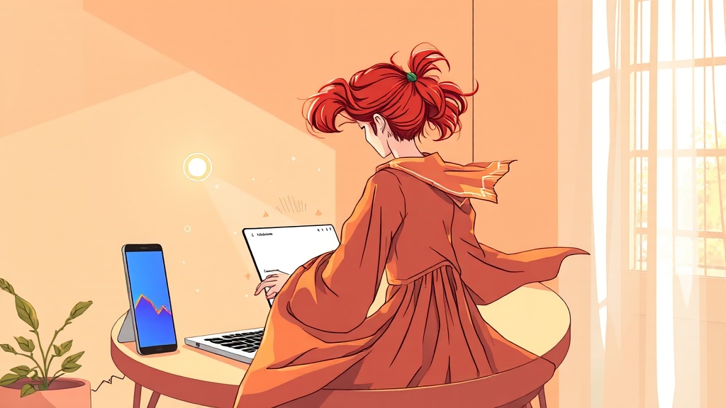 성공을 위한 실전 팁 (illustration 스타일)