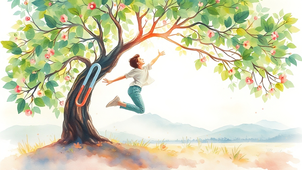 청년도약계좌란? (watercolor 스타일) (재시도)