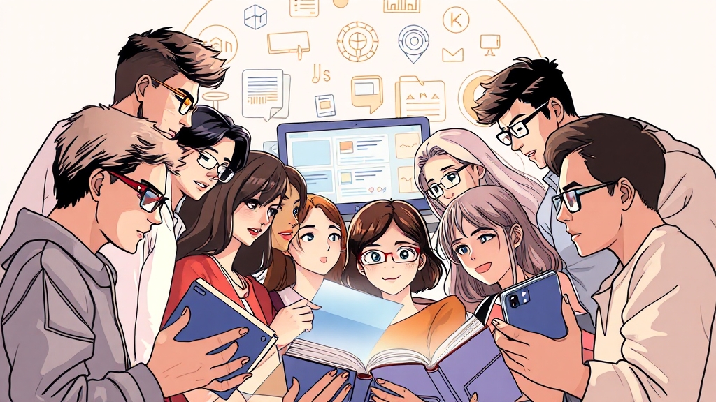 학점은행제로 자격증 쉽게 따기 (illustration 스타일)