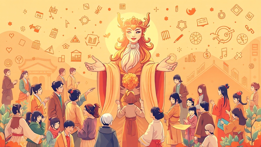 금융 상품 및 이벤트 안내 (illustration 스타일)
