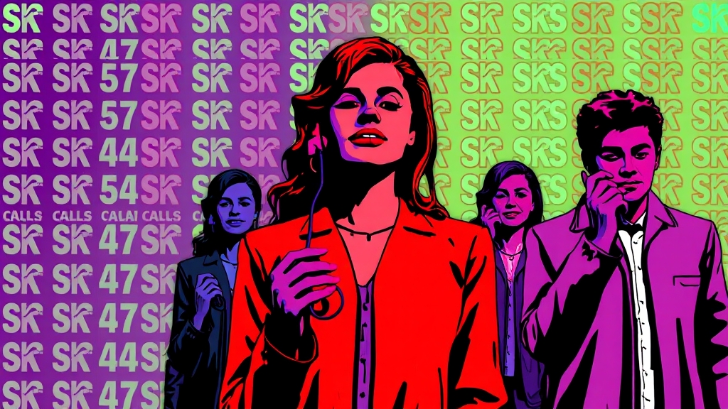 SK 7모바일 요금제 종류 및 비교 (popart 스타일)