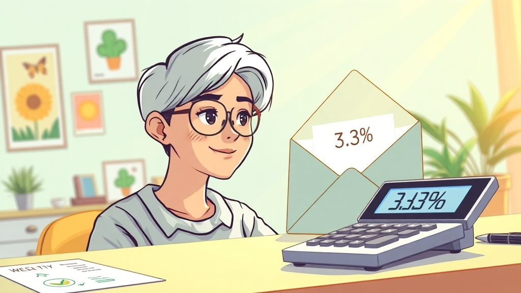 3.3% 세금, 누가 내야 할까? (illustration 스타일)