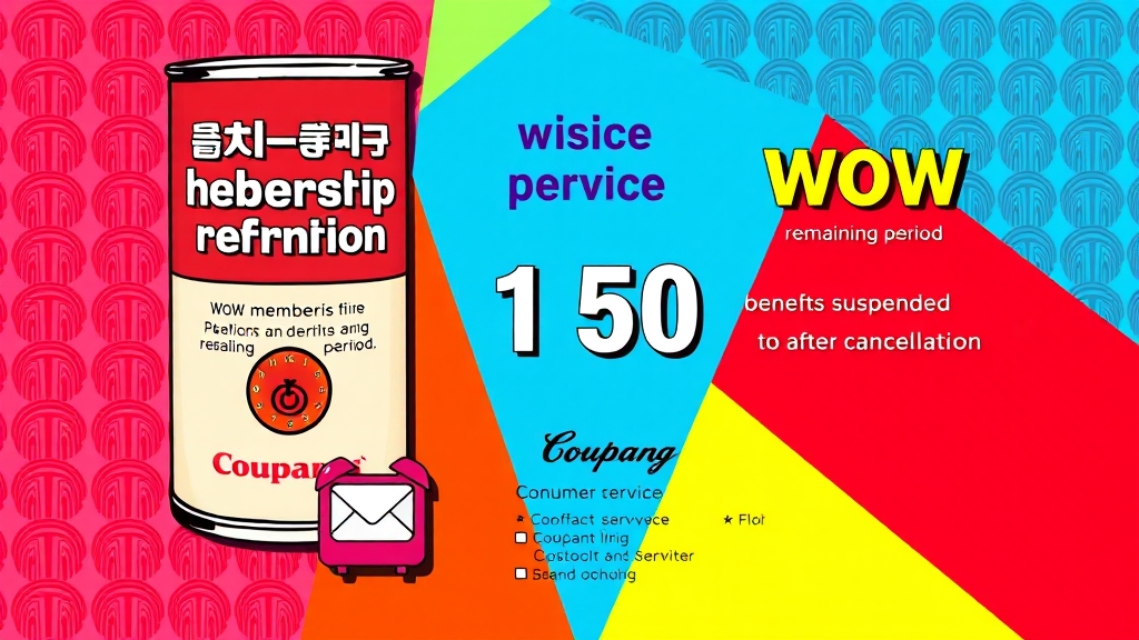환불 조건과 주의사항 알아보기 (popart 스타일)