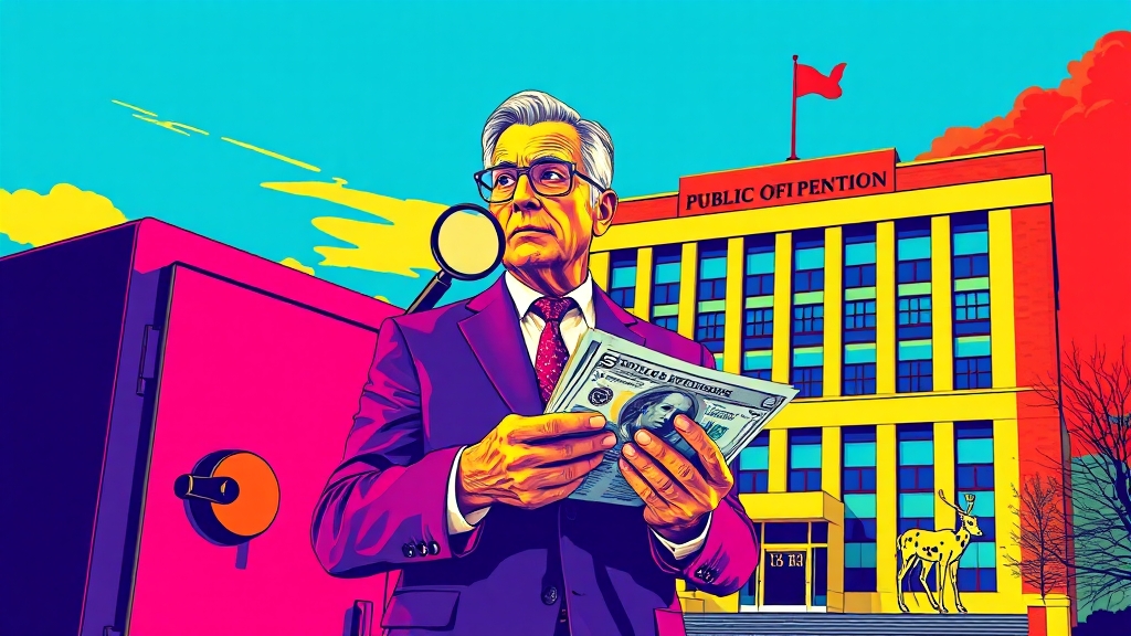 공무원연금, 궁금증 해결! (popart 스타일)