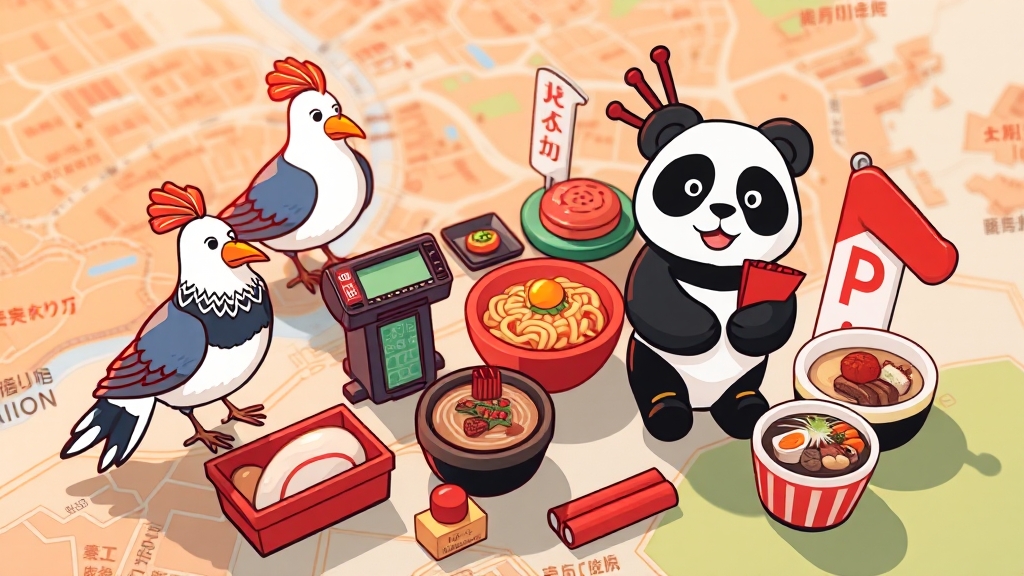 일본 맛집, 어디서 찾을까? (cartoon 스타일)