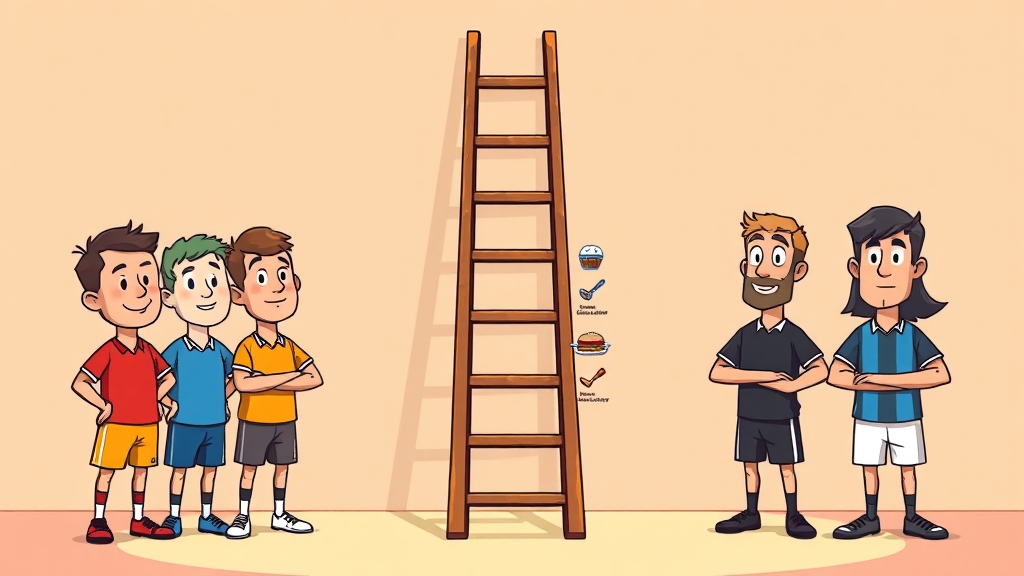 사다리타기, 기발한 활용법! (cartoon 스타일)