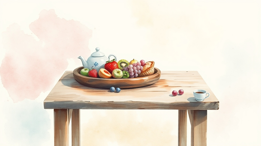자동 vs 수동 줄 바꿈, 뭐가 좋을까? (watercolor 스타일)
