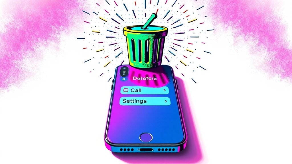 묵은 때 벗기듯! 메시지 삭제 방법 (popart 스타일)
