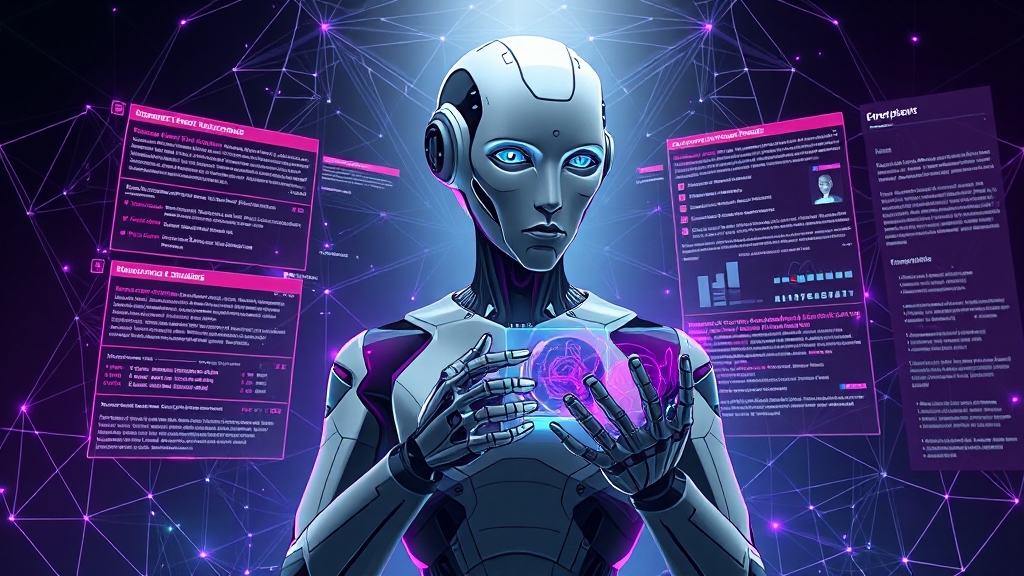 Perplexity Pro 고급 활용법 (illustration 스타일)