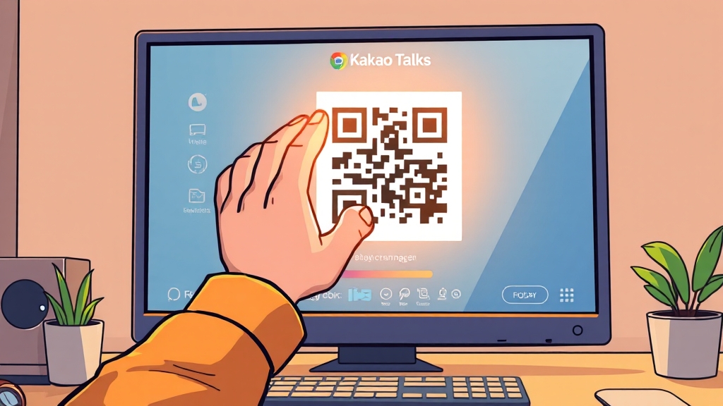 PC 버전 로그인, 이렇게 쉬웠어? (cartoon 스타일)