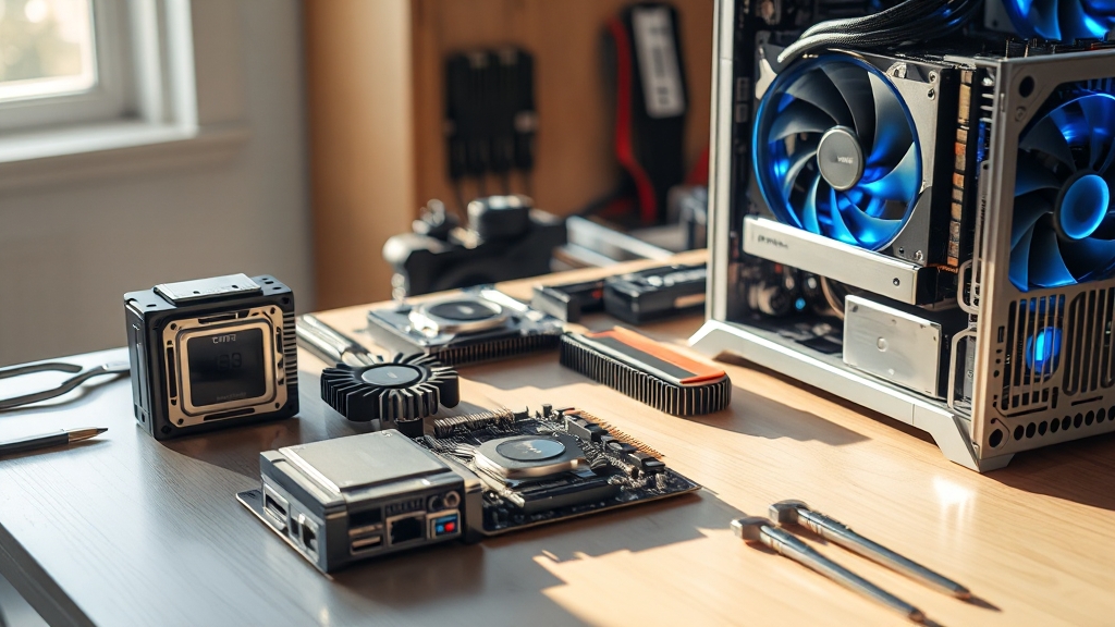 PC 부품 선택, 어떻게 해야 할까요? (realistic 스타일)