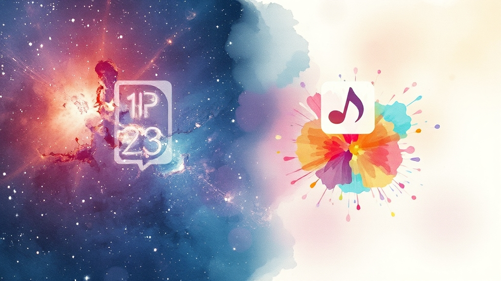 MP3 음원 확보 및 변환 (watercolor 스타일)