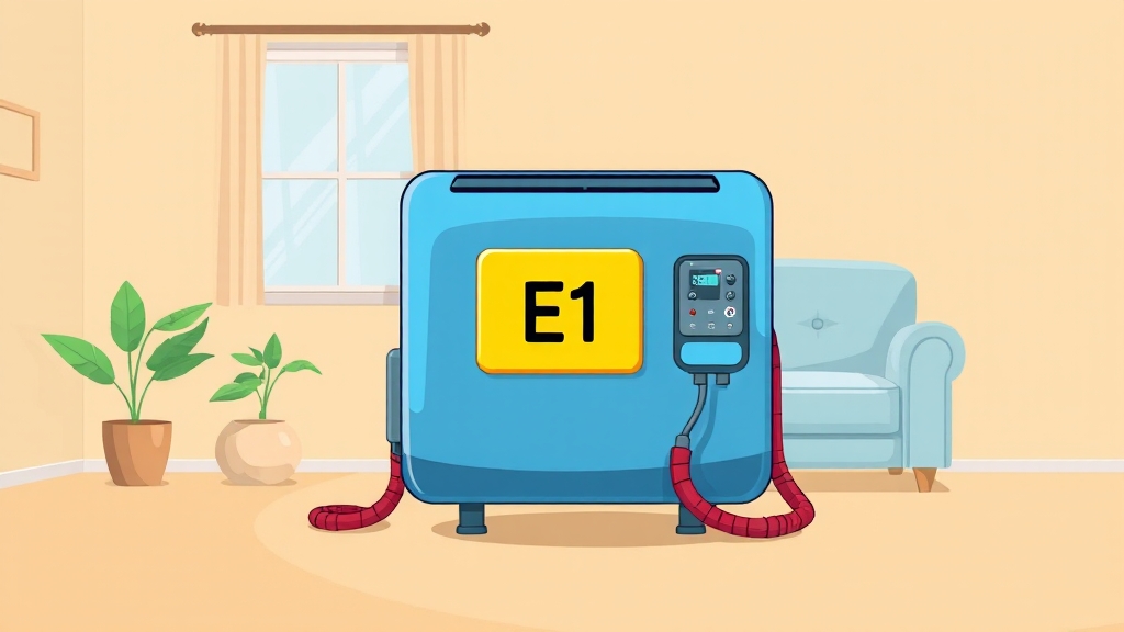 E1 에러 자가 해결 방법 (cartoon 스타일)