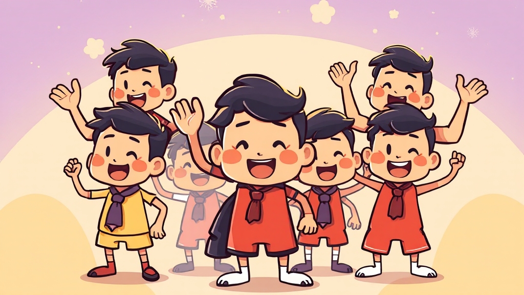 특징: 일관성, 창작 및 비즈니스 기회 (cartoon 스타일)
