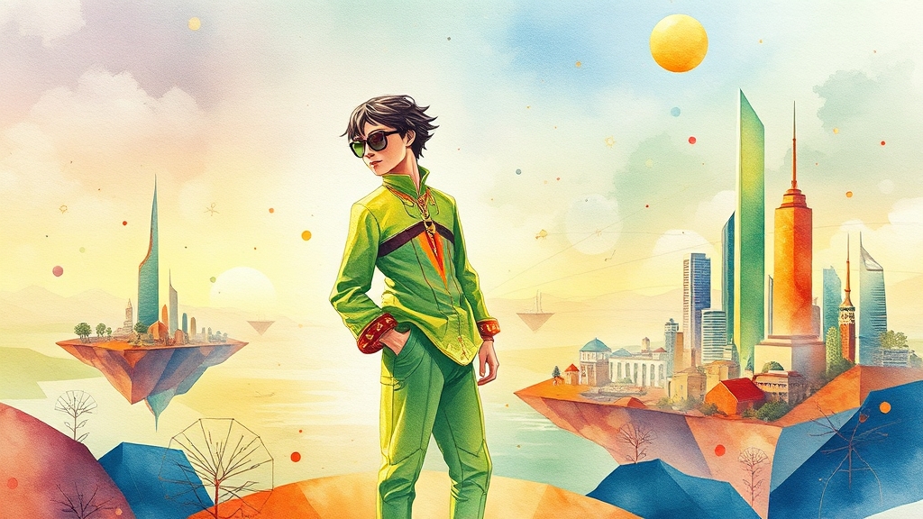텍스트 요약, 이미지 생성까지 (watercolor 스타일)