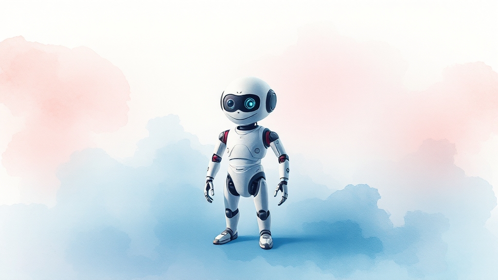 크롬, AI와 만나다 (watercolor 스타일)