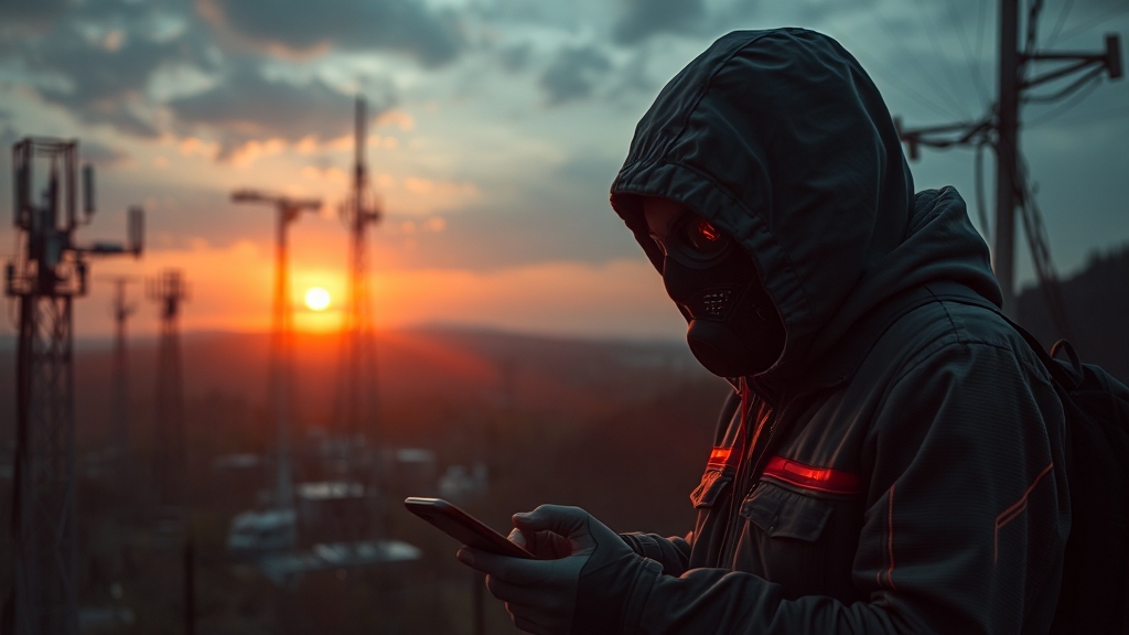 소액결제 해킹 수법 분석 (realistic 스타일)