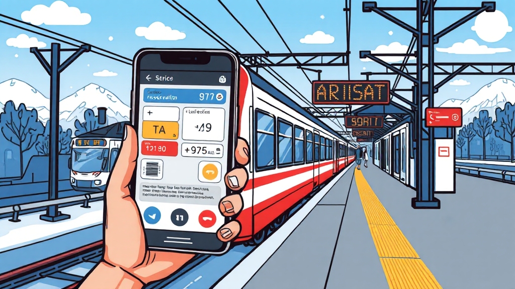 SRT 예매: 스마트 예약 방법 (cartoon 스타일)