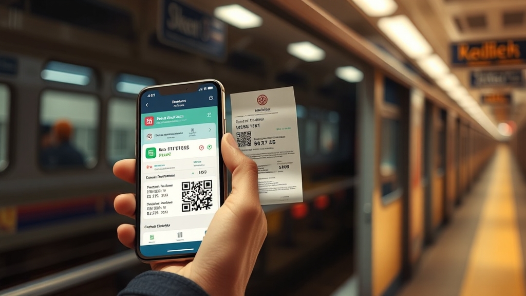 SRT 앱 & 홈페이지 활용법 (realistic 스타일)