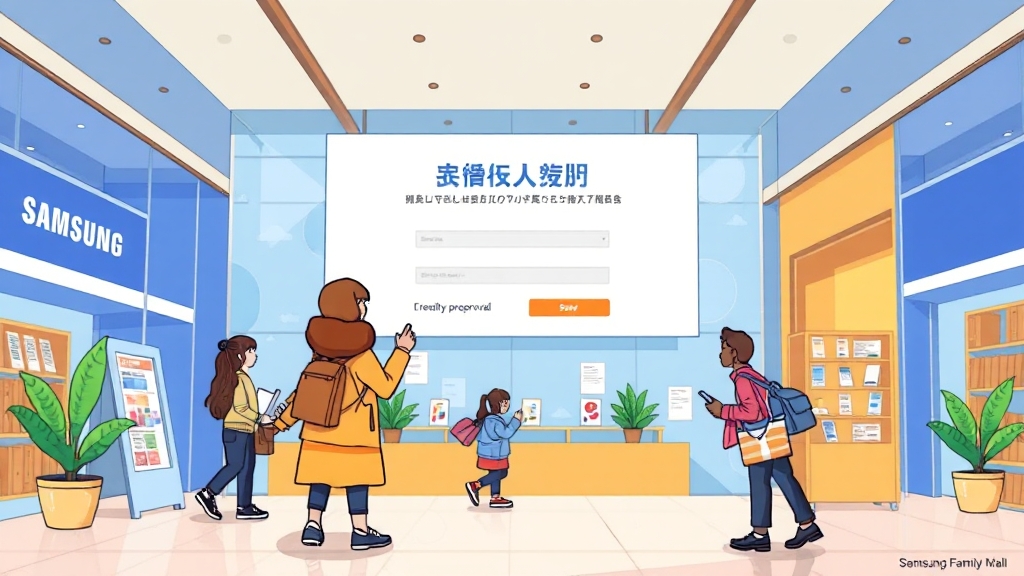 가입 절차 완벽 가이드 (cartoon 스타일)