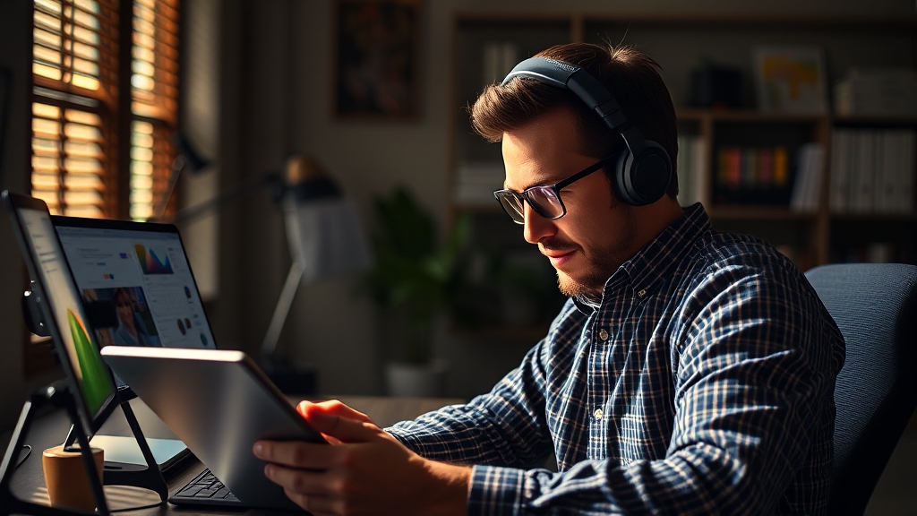 배터리 사용 시간: 엑셀 작업 지속력 (realistic 스타일)