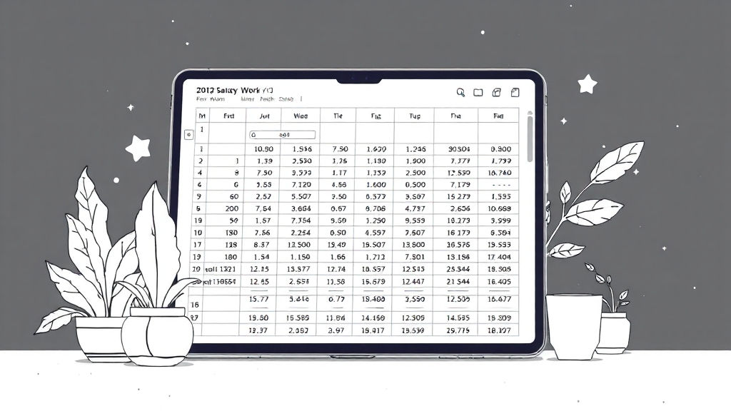 구매 가이드: 엑셀 작업용 탭 선택 팁 (illustration 스타일)