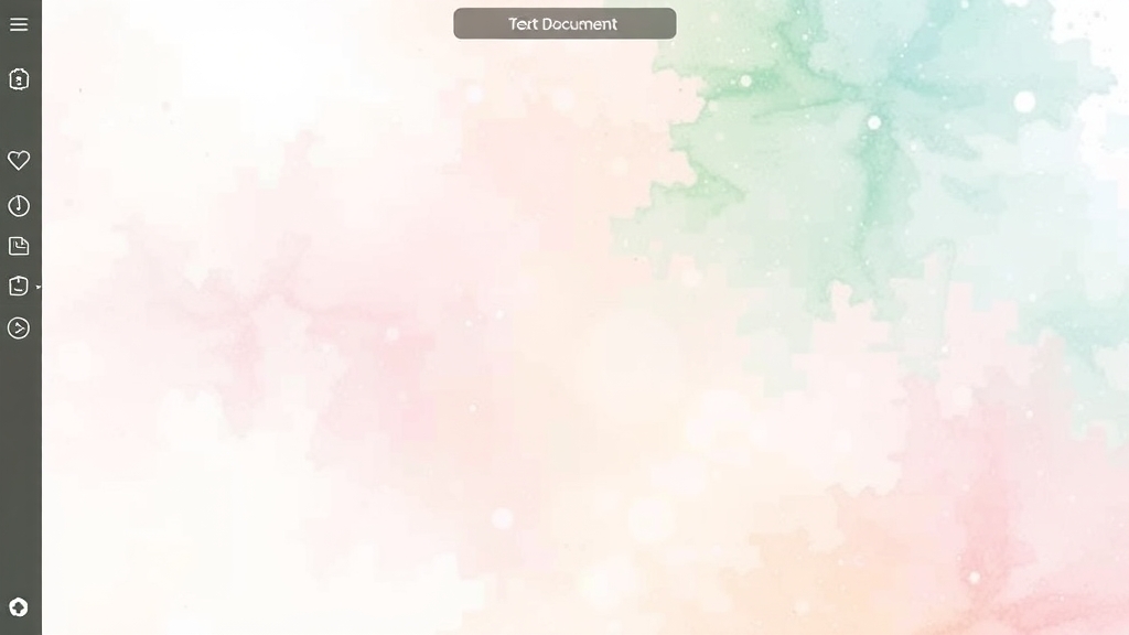 어도비 PDF 뷰어 주요 기능 (watercolor 스타일)