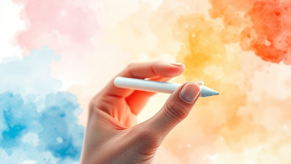 아이패드 에어 M3와 애플펜슬 프로 활용 꿀팁 (watercolor 스타일)