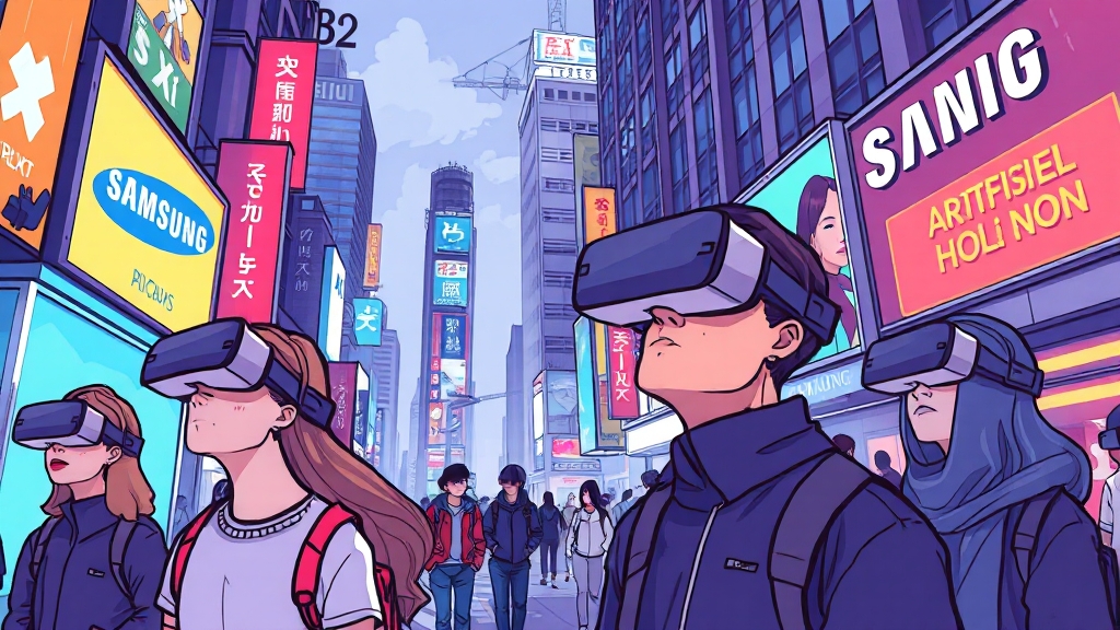 미래 전망 & 시장 영향 (cartoon 스타일)