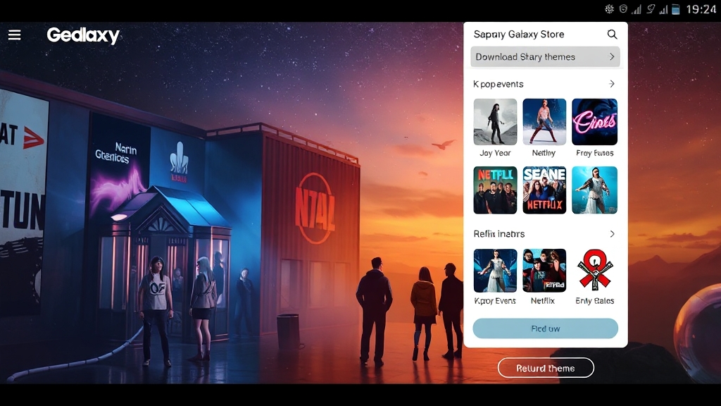 테마 다운로드 및 설치 방법 (realistic 스타일)