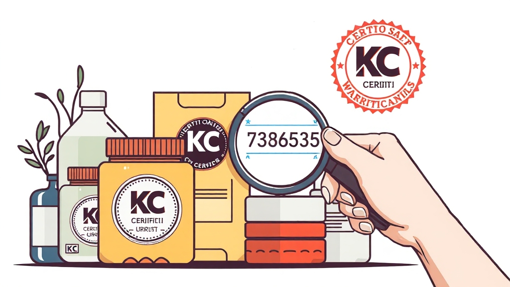 KC인증 관련 자주 묻는 질문 (illustration 스타일)