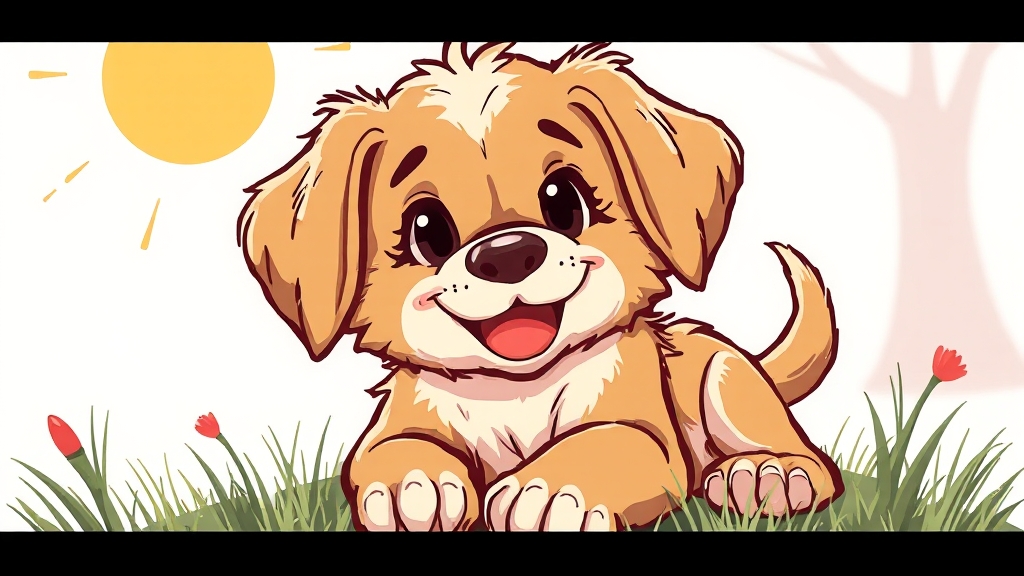 DALL-E 3 활용 창작물 제작 과정 (illustration 스타일)