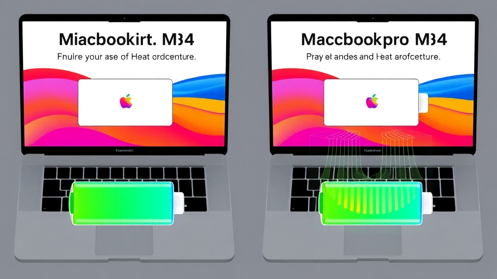 배터리 성능 및 발열 관리: 오래 쓸 수 있을까? (cartoon 스타일)