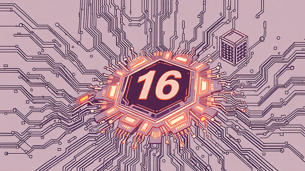 A16 칩셋 성능 리뷰 (illustration 스타일)