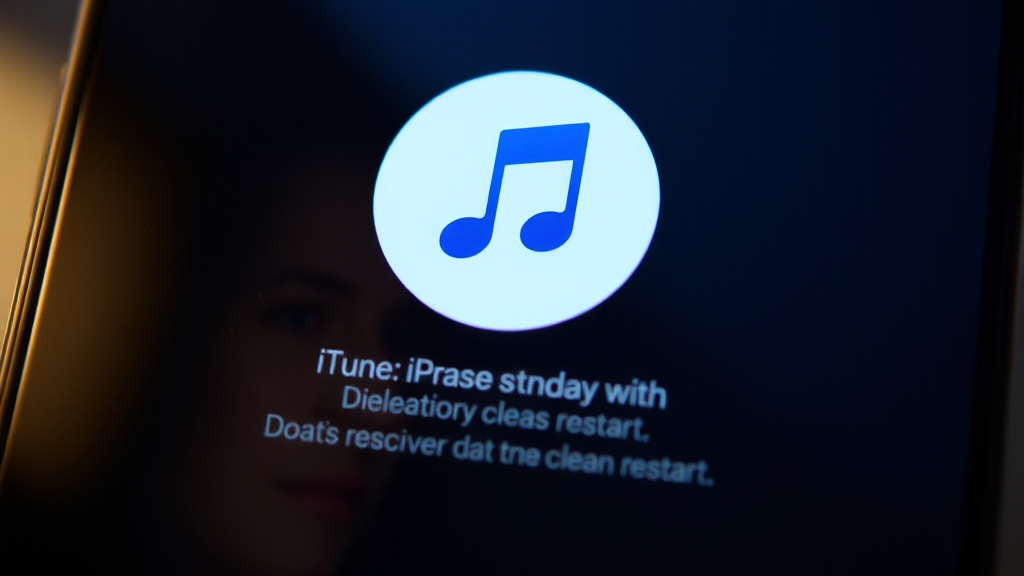 아이튠즈 활용 초기화 (realistic 스타일)