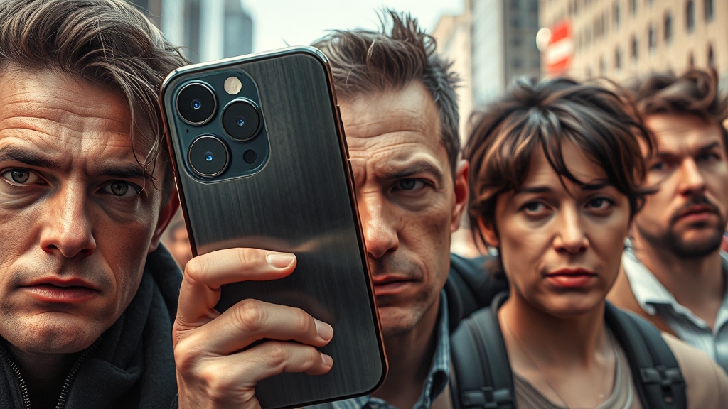 아이폰 17 프로 변색 논란, 왜? (realistic 스타일)