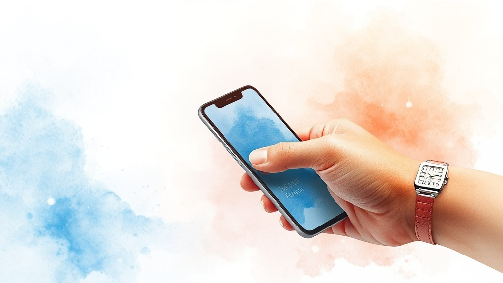 이용 전 준비사항 (watercolor 스타일)