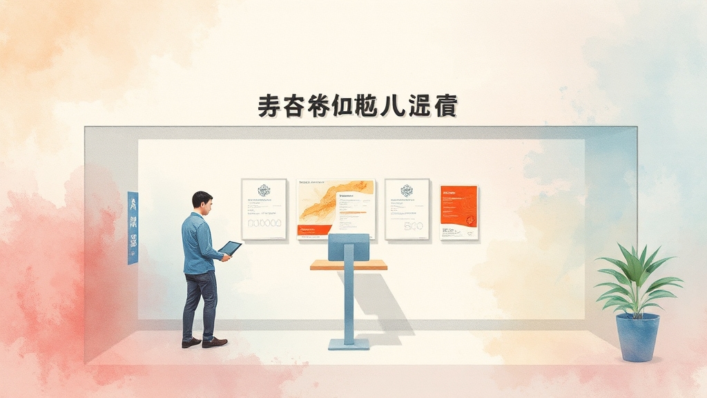 인증서 발급 및 관리 방법 (watercolor 스타일)