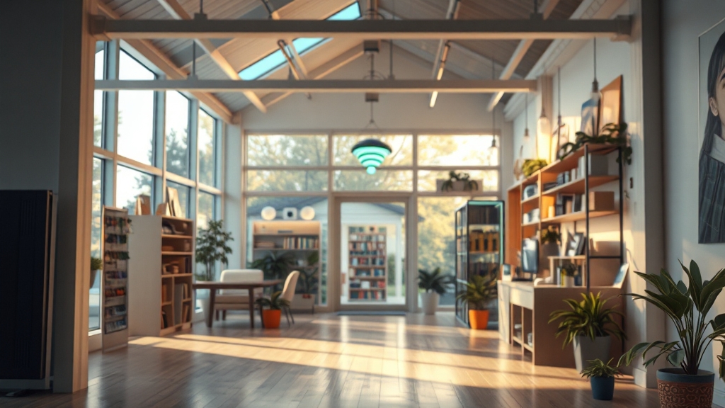 공유기 위치, 속도를 좌우한다 (realistic 스타일)