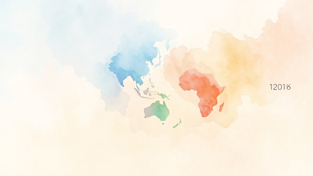 APEC AI 이니셔티브 제안 배경 (watercolor 스타일)