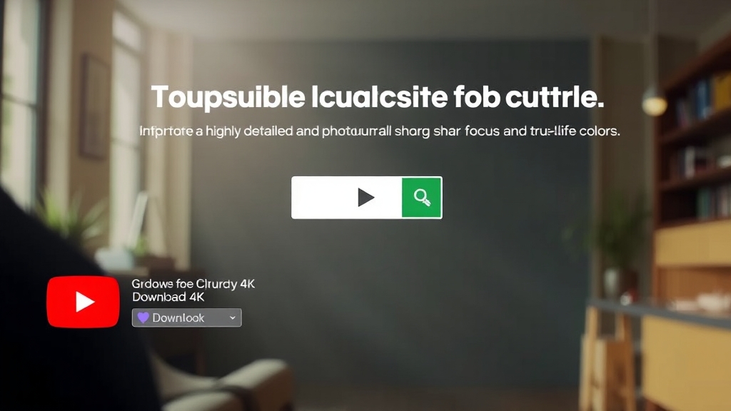 PC에서 유튜브 다운로드 (realistic 스타일)