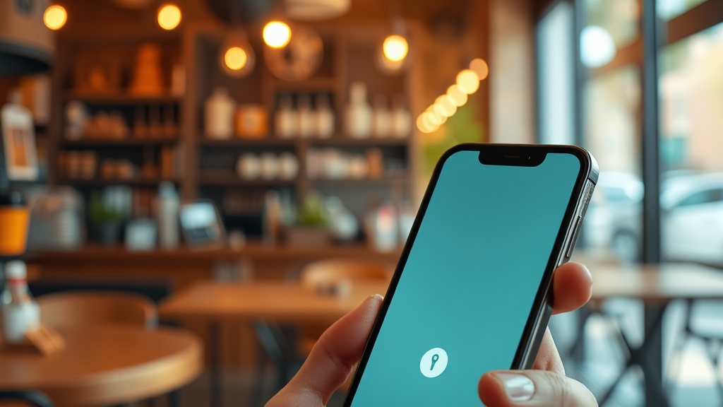 앱 위치 정보 및 보안 (realistic 스타일)