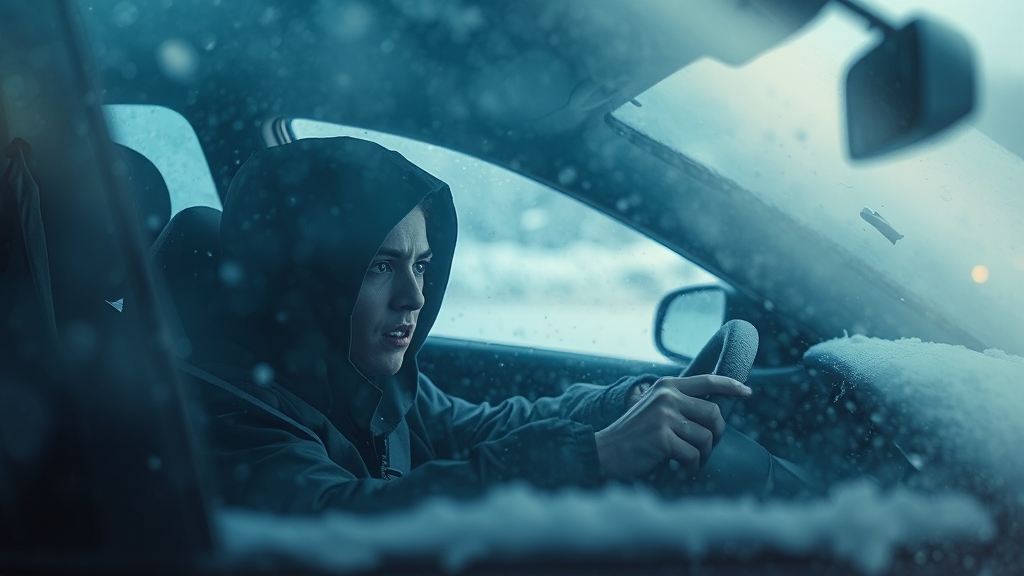 배터리 방전 증상 및 진단 (watercolor 스타일)