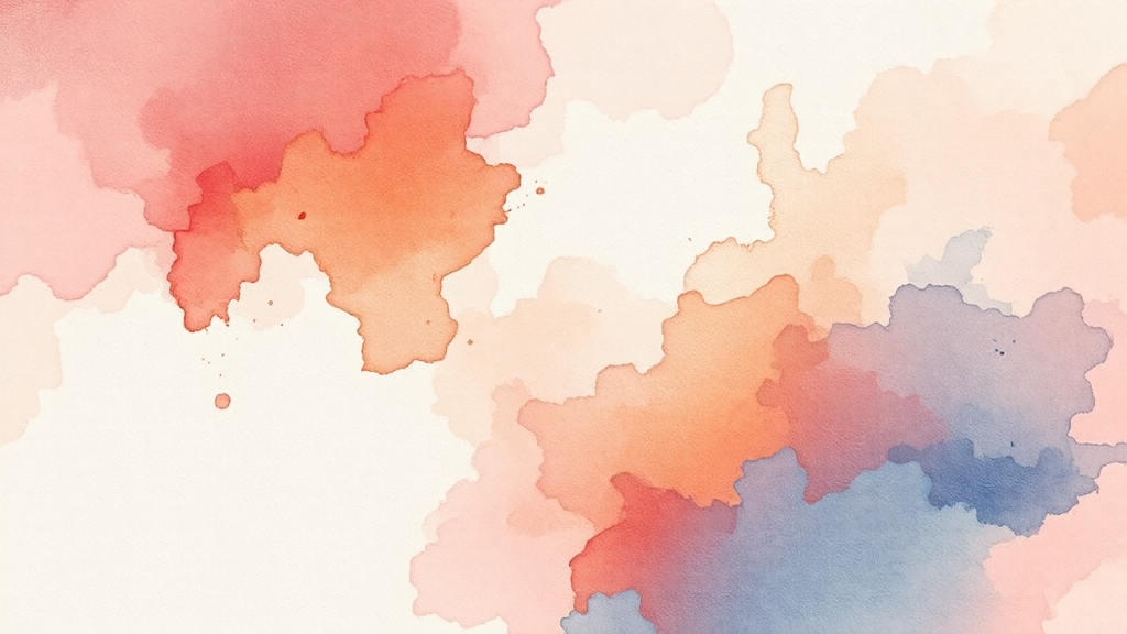 운동 및 AI 웰니스 코칭 (watercolor 스타일)