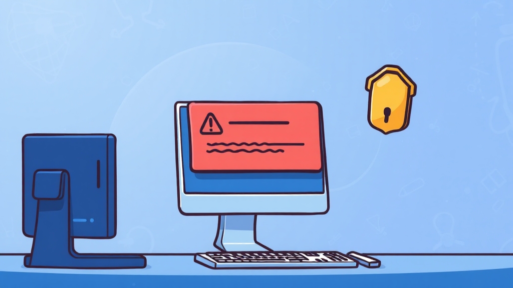 크롬 원격 데스크톱 연결 문제 해결 (cartoon 스타일)