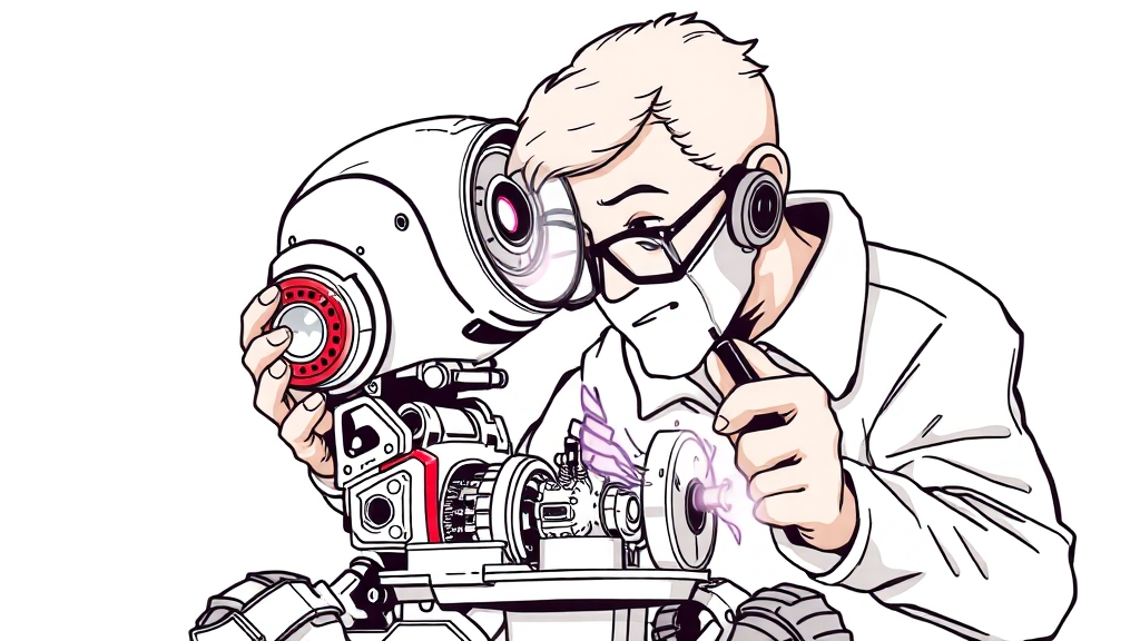 꼼꼼한 수리 과정 (illustration 스타일)