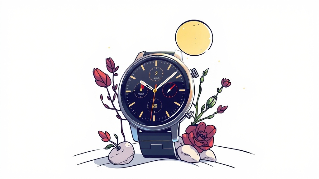 배터리 성능 및 충전 속도 테스트 (illustration 스타일)