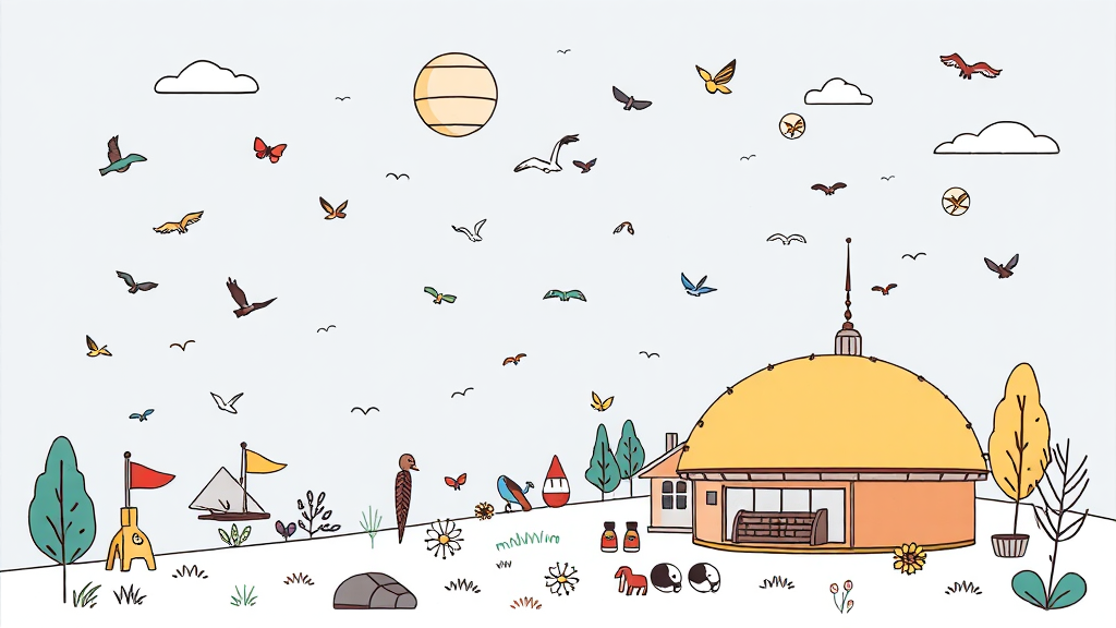 다음 영어사전 단어장 소개 (illustration 스타일)