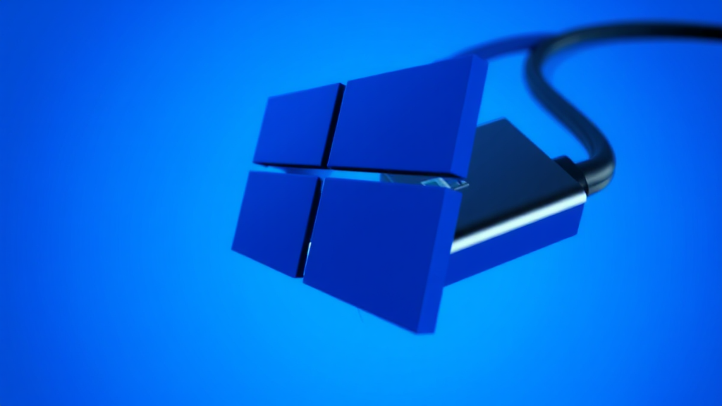 윈도우 11 설치 USB 만들기 (realistic 스타일)