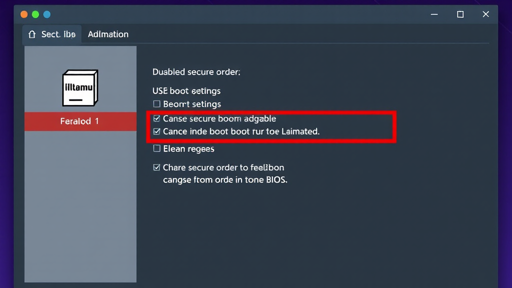 BIOS 설정 및 부팅 순서 변경 (cartoon 스타일)